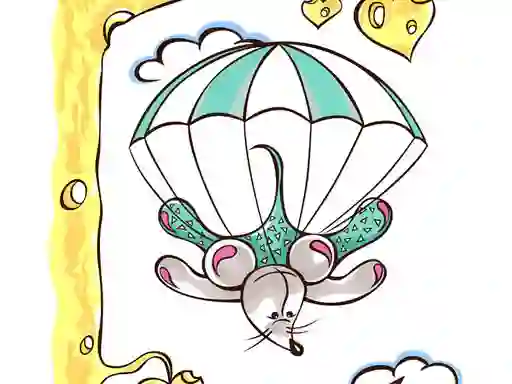 Cute Animals Sky Fall — δωρεάν online παιχνίδι