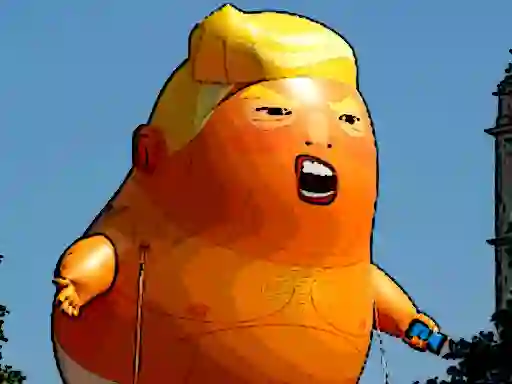 Trump Flying Adventure — δωρεάν online παιχνίδι