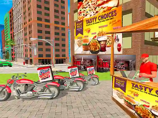 Pizza Delivery Boy Simulation — δωρεάν online παιχνίδι