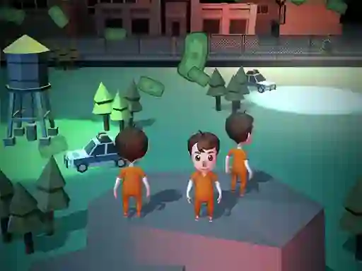 Cartoon Escape Prison — δωρεάν online παιχνίδι