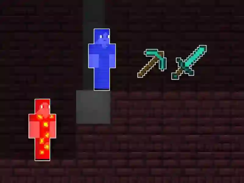 Fire Steve and Water Alex — δωρεάν online παιχνίδι
