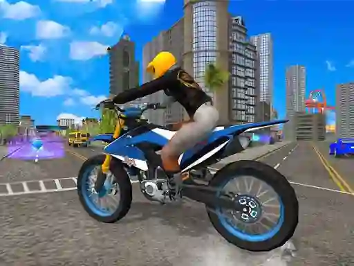 City Bike Stunt Racing — δωρεάν online παιχνίδι