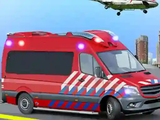 City Ambulance Emergency Rescue — δωρεάν online παιχνίδι