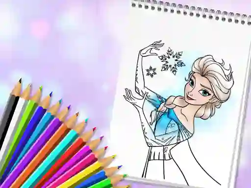Amazing Princess Coloring Book — δωρεάν online παιχνίδι