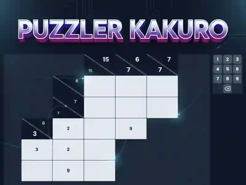 Puzzler Kakuro — δωρεάν online παιχνίδι