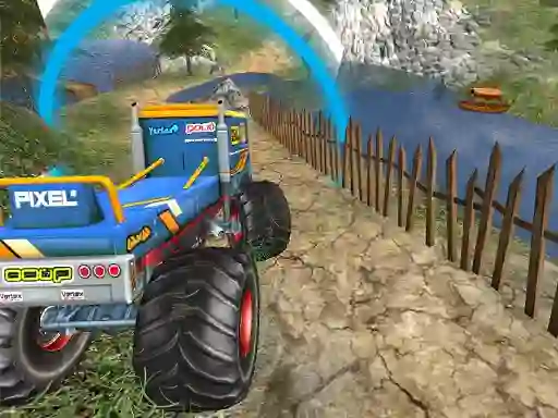 Monster Truck Offroad Driving Mountain — δωρεάν online παιχνίδι