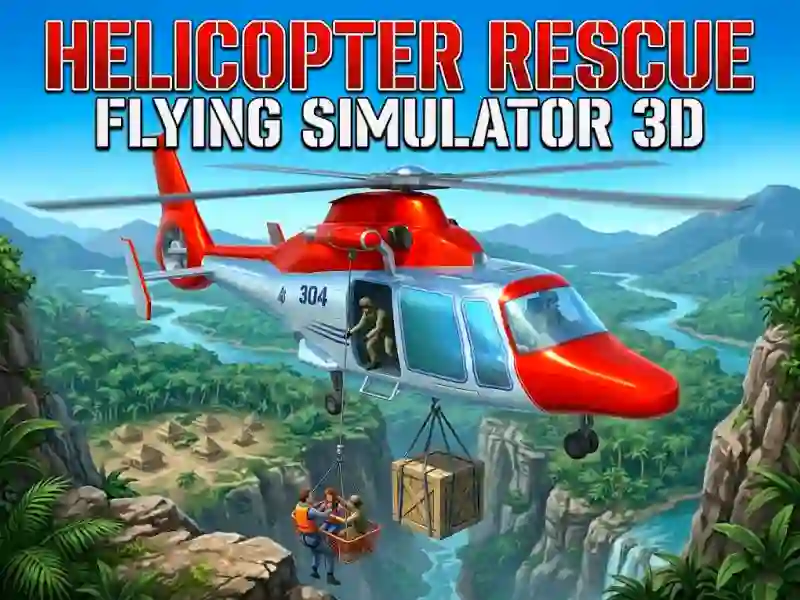 Helicopter Rescue Flying Simulator 3d — δωρεάν online παιχνίδι