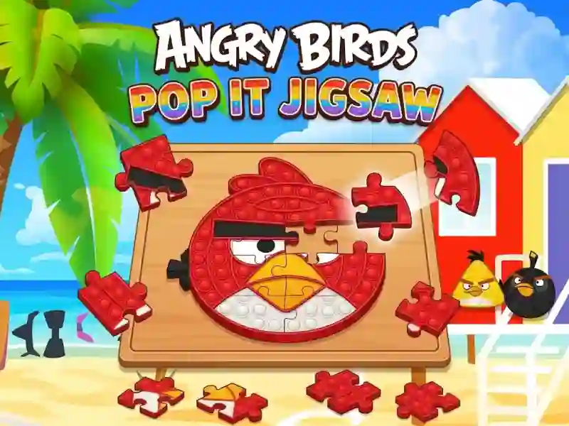 Angry Birds Pop It Jigsaw — δωρεάν online παιχνίδι