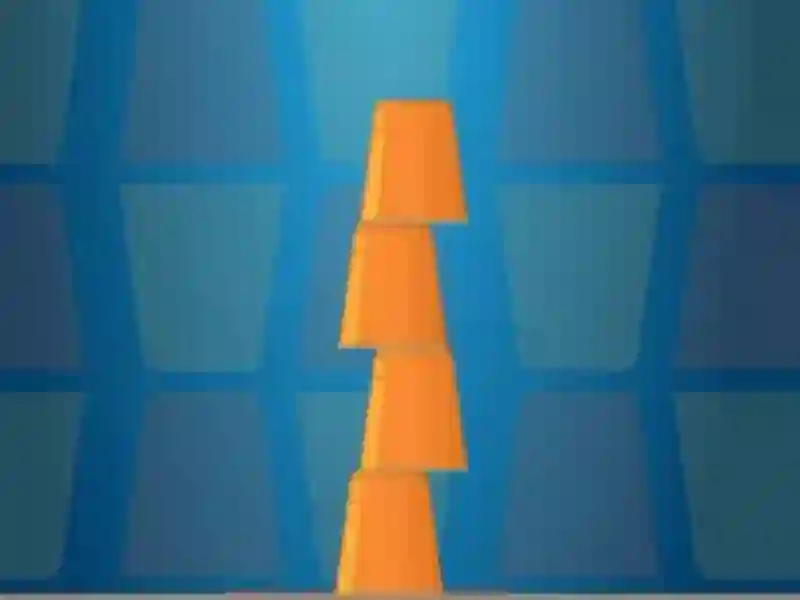 Cups Tower Builder — δωρεάν online παιχνίδι