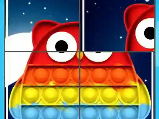 Owl Pop It Rotate — δωρεάν online παιχνίδι