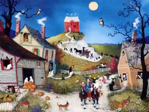 Art Villages Differences — δωρεάν online παιχνίδι
