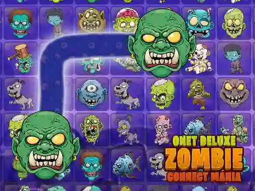 Onet Deluxe Zombie Connect Mania — δωρεάν online παιχνίδι