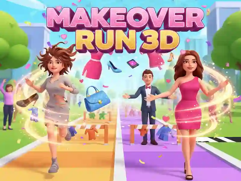 Makeover Run 3D — δωρεάν online παιχνίδι