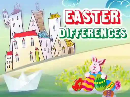 Easter Differences — δωρεάν online παιχνίδι