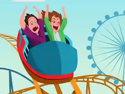 Roller Coaster Fun Hidden — δωρεάν online παιχνίδι
