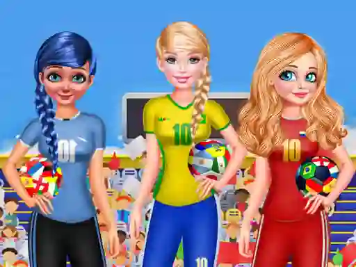 BFF Princess Vote For  FIFA 2018 Quarter Finals — δωρεάν online παιχνίδι