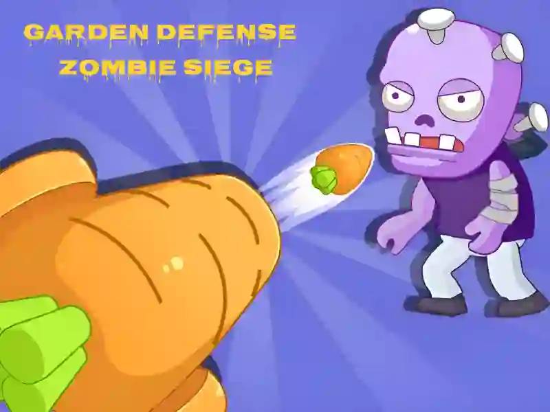 Garden Defense - Zombie Siege — δωρεάν online παιχνίδι