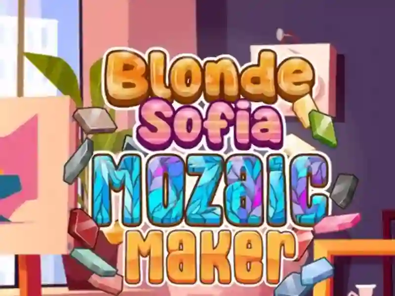 Blonde Sofia: Mozaic Maker — δωρεάν online παιχνίδι