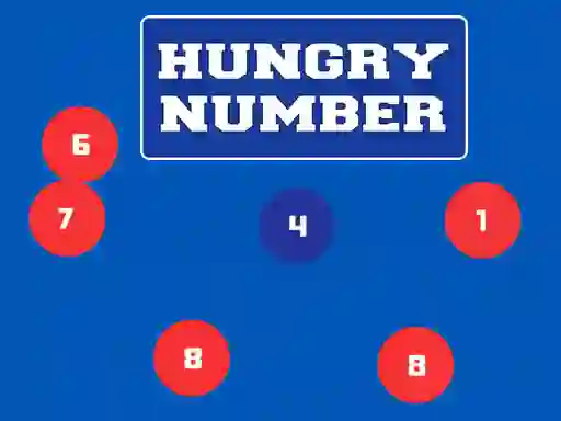 Hungry Number — δωρεάν online παιχνίδι