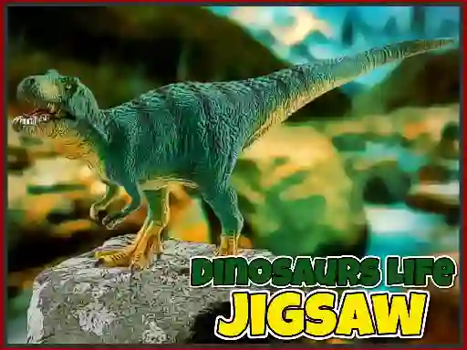 Dinosaurs Life Jigsaw — δωρεάν online παιχνίδι