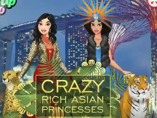 Crazy Rich Asian Princesses — δωρεάν online παιχνίδι