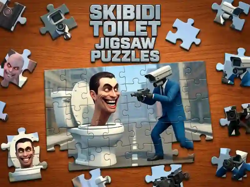 Skibidi Toilet Jigsaw Puzzles — δωρεάν online παιχνίδι