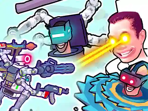 Agent Walker vs Skibidi Toilets — δωρεάν online παιχνίδι