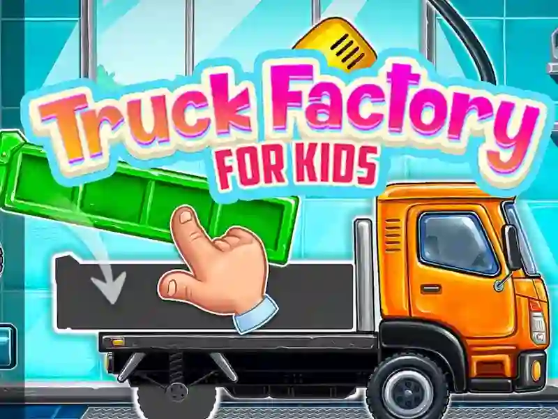 Truck Factory For Kids — δωρεάν online παιχνίδι