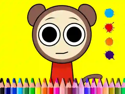 Sprunki Valentine Coloring book — δωρεάν online παιχνίδι
