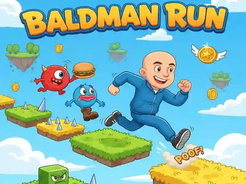 Baldman Run — δωρεάν online παιχνίδι