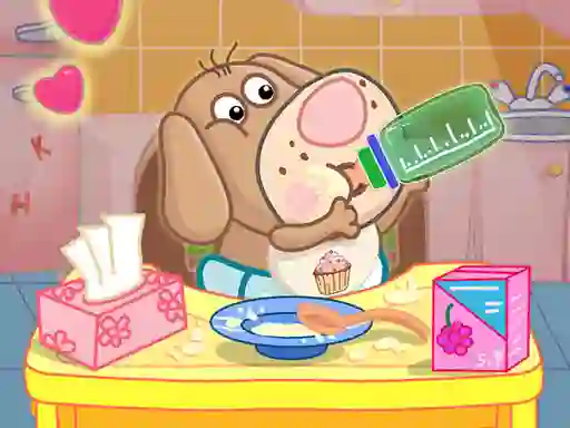 Hippo Baby Care Game — δωρεάν online παιχνίδι