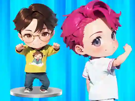 BTS Chibi Claw Machine — δωρεάν online παιχνίδι