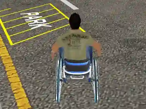 Wheel Chair Driving Simulator — δωρεάν online παιχνίδι