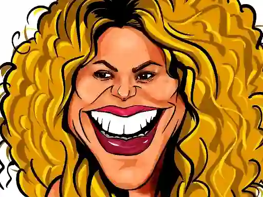 Shakira Funny Face — δωρεάν online παιχνίδι