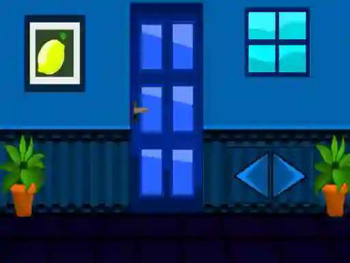 Blue House Escape — δωρεάν online παιχνίδι
