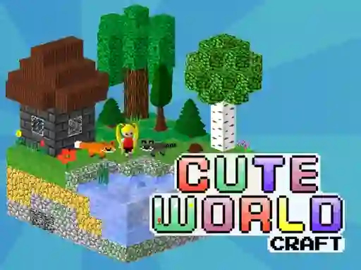 Cute World Craft — δωρεάν online παιχνίδι