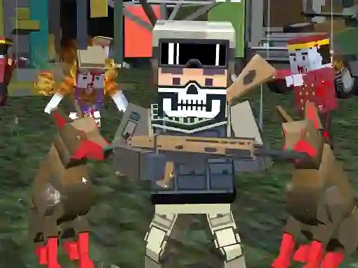MultiGun Arena 3D Zombie Survival — δωρεάν online παιχνίδι