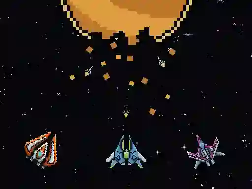 Galactic Pixel Storm — δωρεάν online παιχνίδι
