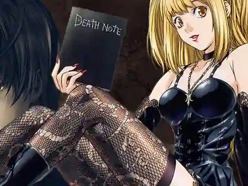 Death Note Anime Jigsaw Puzzle Collection — δωρεάν online παιχνίδι