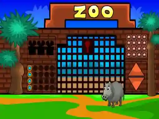 Escape From Zoo — δωρεάν online παιχνίδι