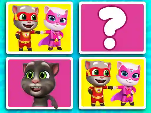 Talking Tom Match'Up — δωρεάν online παιχνίδι