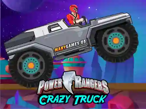 Power Rangers Crazy Truck — δωρεάν online παιχνίδι