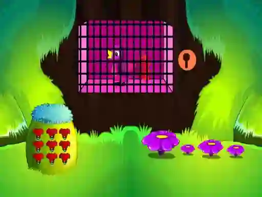 Purple Bird Escape — δωρεάν online παιχνίδι