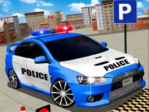 Modern Police Car Parking 3D — δωρεάν online παιχνίδι