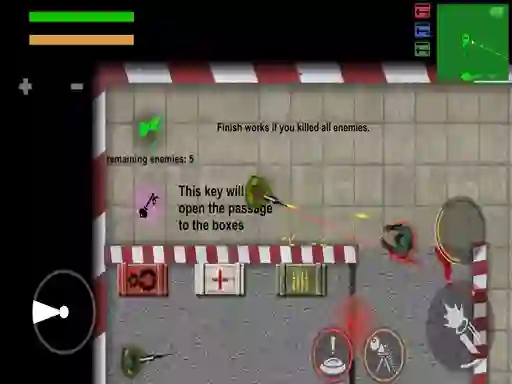 Zombie War 2D — δωρεάν online παιχνίδι