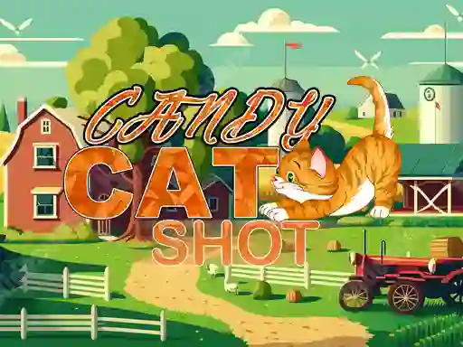 Candy Cat Shot — δωρεάν online παιχνίδι