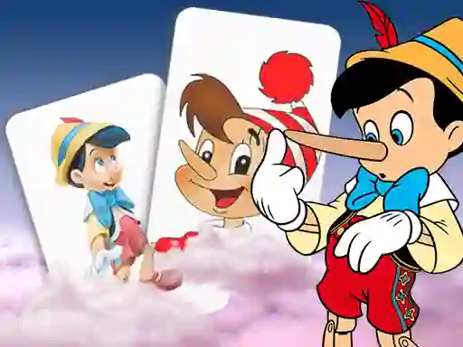 Pinocchio Memory card Match — δωρεάν online παιχνίδι