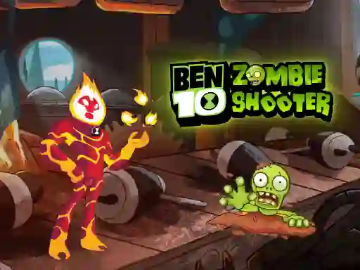 Ben 10 Zombie Shooter — δωρεάν online παιχνίδι