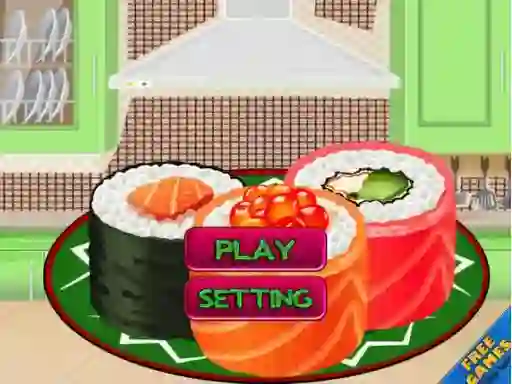Sushi Roll 3D Cool — δωρεάν online παιχνίδι