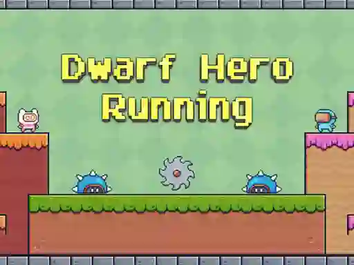 Dwarf Hero Running — δωρεάν online παιχνίδι